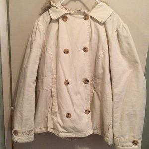 Double breasted winter jacket